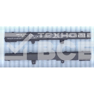 Аккумуляторная батарея для ноутбука Asus X441CA X551CA  14.8V 2600mAh OEM черный