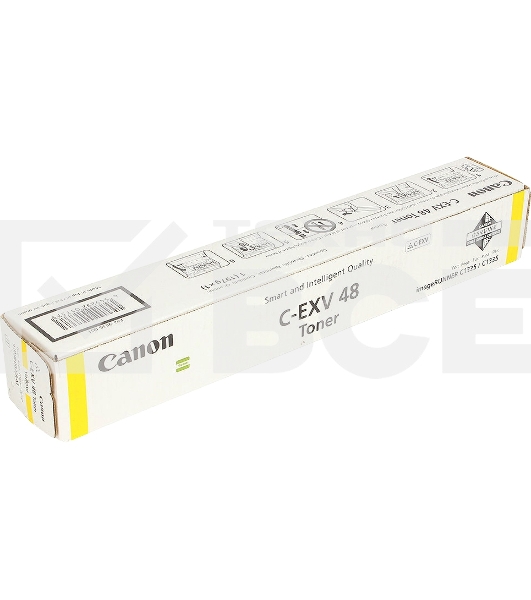 Картридж лазерный Canon C-EXV48Y желтый (туба) для копира iR C1325iF/1335iF 11500 стр