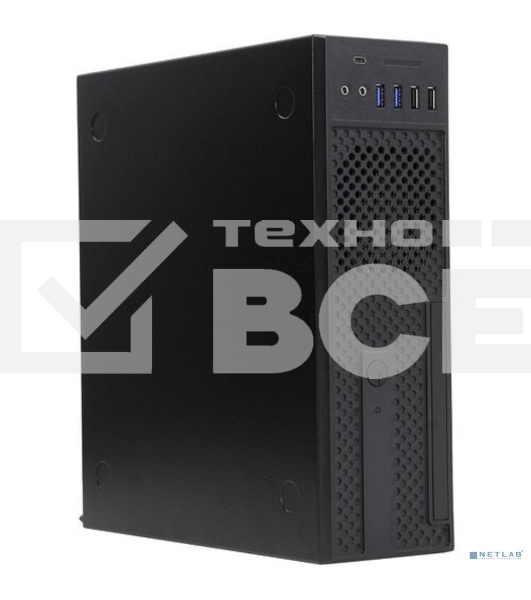 Компьютерный корпус Slim Desktop INWIN  CJ708BL IP-S265AU7-2 80plus Bronze, U3*2+U2*2+A(HD)+TYPE 3.1C + FAN 80*15mm + intrusion switch INWIN Slim Case