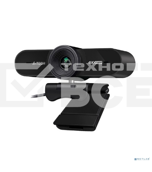 Веб-камера A4Tech PK-1000HA черный 8Mpix (3840x2160) USB3.0 с микрофоном