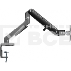 Кронштейн для мониторов Ultramounts UM734BL серый/черный 17'-27' макс.7кг крепление к столешнице поворот и наклон, фото15