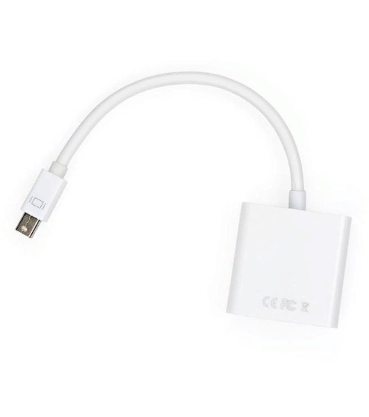 Переходник видео Premier 6-912 miniDisplayport (m)/VGA (f) 0.15м. белый