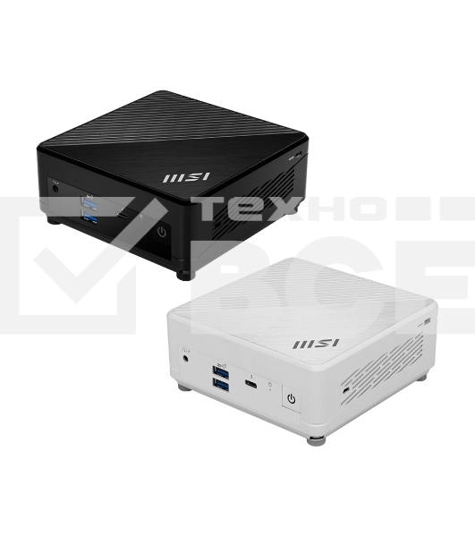 Неттоп/платформа MSI Cubi 5 12M-067BRU i5 1235U (1.3) Iris Xe noOS GbitEth WiFi BT 65W черный (936-B0A811-067)