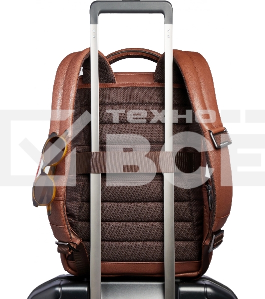Рюкзак Piquadro Cronus CA6687S134/M кожа, коричневый