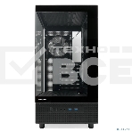 Компьютерный корпус HSPD F710, Panoramic Mid Tower, черный, TG, 0.5 SPCC, 3x120мм ARGb E-ATX, ATX, mATX, mITX 185/395/270мм 2x2.5