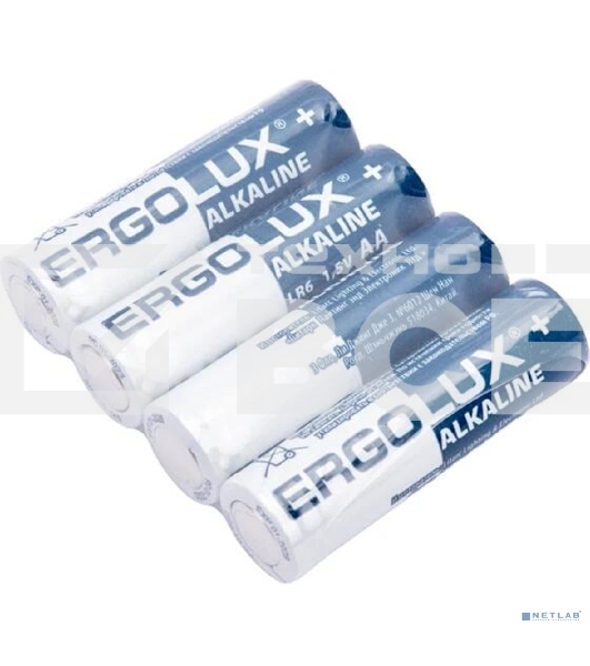 Элемент питания алкалиновый AA/LR6 1.5В Alkaline BP-20 ПРОМО (уп.20шт) Ergolux 14675