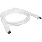 Кабель USB2.0 Cablexpert CC-USB2S-CMCM-1M-W Type-C/Type-C, 3А, 65Вт, PD/QC3.0, силиконовый, 24AWG, медь, 1м, белый, пакет, фото4