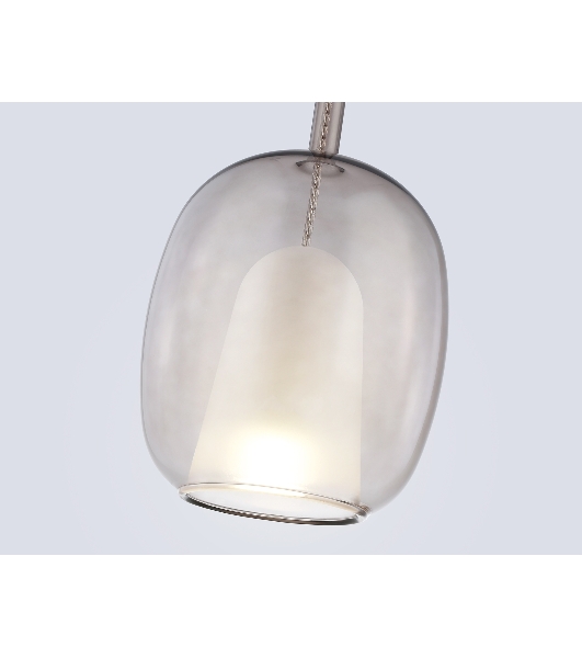 Подвесной светильник Ambrella light LH11125 BK/WH/TI черный/белый/янтарь E27 max 60W D175*310