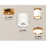 Светильник Ambrella Light XS8141030 SWH/PYG белый песок песок/золото желтое полированное GX53 (N8909, C8141, N8124), фото 1