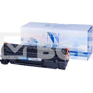 Картридж лазерный NVPrint CB435A/CB436A/285A/CRG725 для HP LJ P1005/P1006/P1515, 2000 стр.