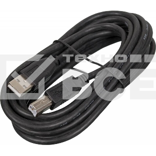 Кабель Ningbo USB A(m) USB B(m) 3м серебристый