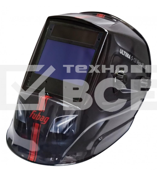 Маска сварщика FUBAG Хамелеон ULTIMA 5-13 Visor Blackзона обзора 100 мм х 67 мм