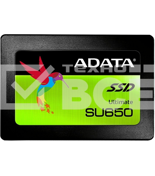 Накопитель SSD ADATA SU650, 480Gb, SATA III, 2.5