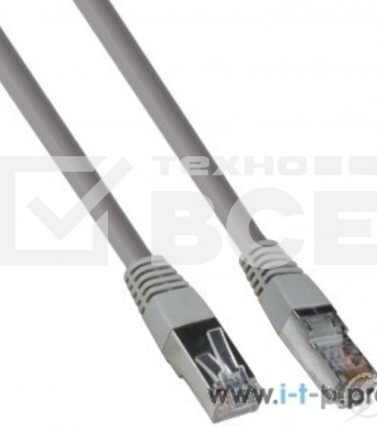 Патч-корд Exegate EX272310RUS FTP кат. 5e,  0.5м Exegate серый