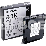 Картридж гелевый Ricoh GC 41K (2.5К) черный Aficio Aficio 3110DN/ 3110DNw/3100SNw/3110SFNw, фото 1