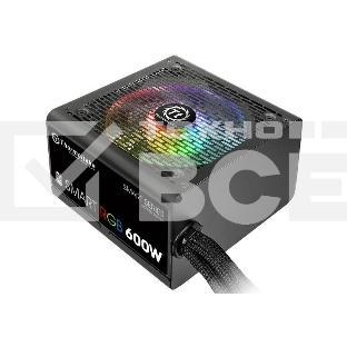 Блок питания Thermaltake Smart RGB (PS-SPR-0600NHSAWE-1), 600Вт 80 PLUS, 120мм, черный