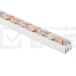 Шина соединительная типа EKF pin-03-63 PIN для 3-ф нагр. 63А 54 мод. EKF PROxima, фото 1