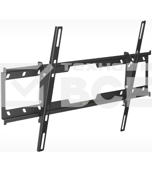 Кронштейн Holder LCD-T6628-B черный Диагональ: от 32-70. до 45кг. от стены: 57мм. Угол наклона:+2⁰ + 15⁰, Поворот:0⁰ Vesa  600*400, 400*400, 400*200, 400*300, 300*300, 200*300, 200*200, 100*100