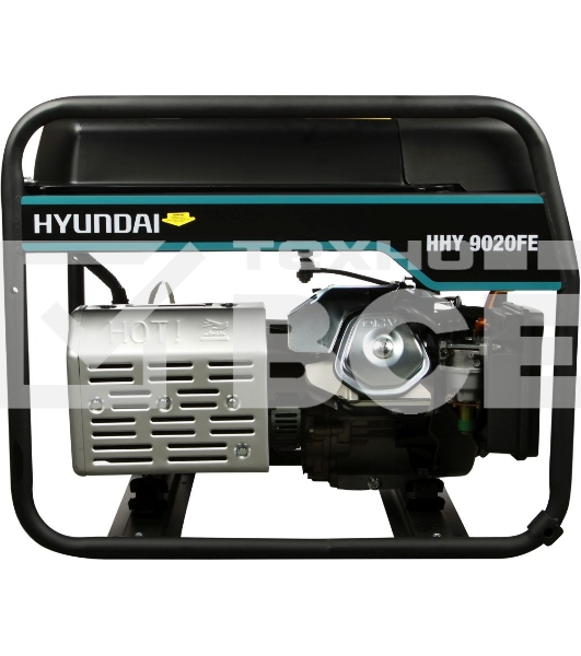 Электрогенератор бензиновый Hyundai HHY 9020FE, 6.5 кВт, 74 дБ, 85 кг