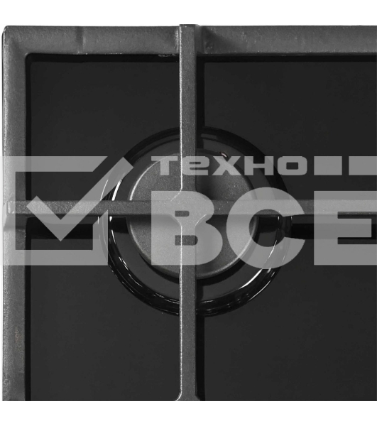 Газовая варочная поверхность LEX GVG 431 BL черный