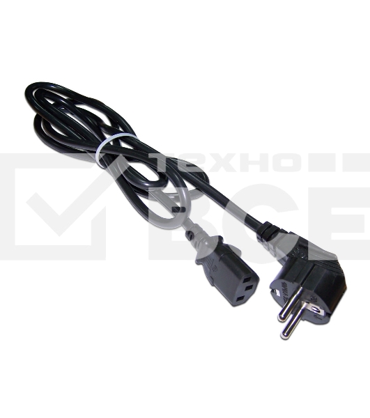 Провод Lanmaster LAN-PP13/SHA-2.0-BK проводник.:2 черный 2м