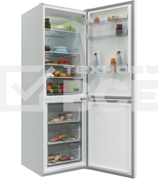 Холодильник Candy CCRN 6180W белый двухкамерный 227/106 л морозилка снизу, No Frost