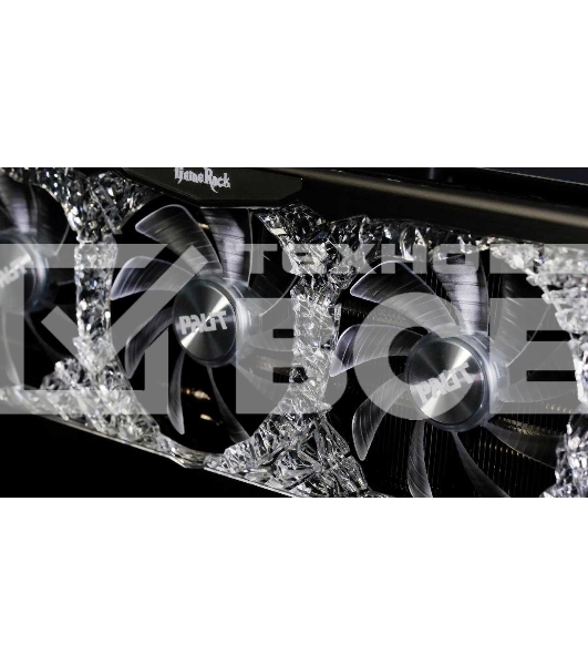 Видеокарта Palit PA-RTX3070 GAMEROCK 8G LHR GDDR6 1500/14000 HDMIx1 DPx3 HDCP