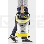 Строительный пылесос Karcher WD 5 S V-25/5/22 желтый, 1100 Вт, уборка сухая/сбор воды, пылесборник мешок/контейнер, 25 л, фото16