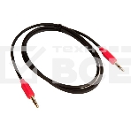 AUX аудио кабель/3.5 mm jack - 3.5 mm jack/ HOCO HC-79293 UPA11/ 1m/ позолоченные контакты/ Black, фото3