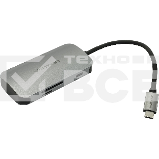 Мультифункциональный хаб Vention USB-C > USB 3.0x3/SD/TF/PD