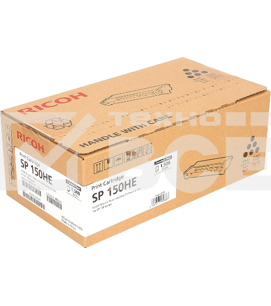 Картридж лазерный Ricoh SP 150HE черный для SP 150 / SP 150w / SP 150SU / SP 150SUw 1500 отп.