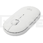 Мышь беспроводная Logitech Pebble M350 белый, 1000 dpi, радиоканал, Bluetooth, USB, кнопки - 3, фото3