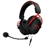 Гарнитура HyperX Cloud Alpha чёрный-красный, проводная, 2 x 3.5 мм, съёмный микрофон с шумоподавлением, регулятор громкости на кабеле, фото9