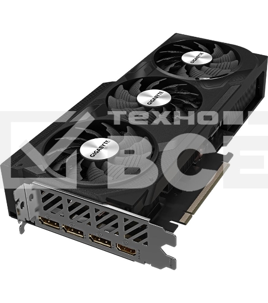 Видеокарта Gigabyte GV-N4070WF3OC-12GD 12288Mb 192 GDDR6X 2490/21000 HDMIx1 DPx3 HDCP Ret
