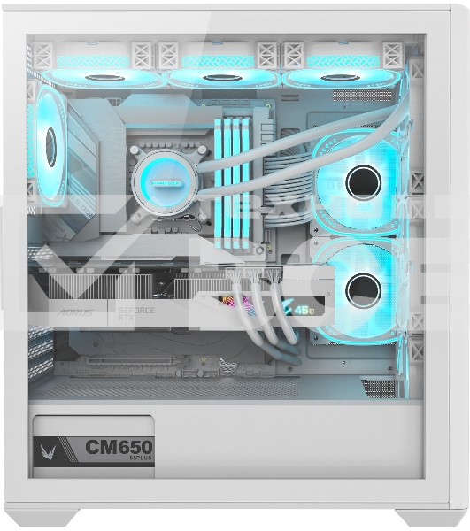 Компьютерный корпус Aerocool / Formula Air Power G5 Plus белый без БП ATX 4x120mm 2xUSB2.0 1xUSB3.1 audio bott PSU