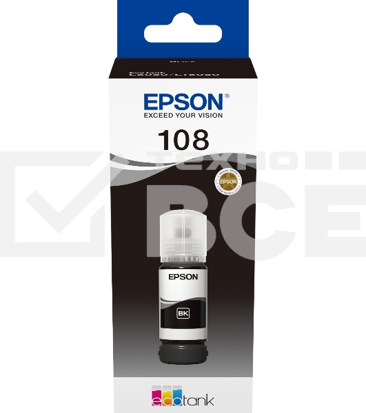 Контейнер с черными чернилами EPSON C13T09C14A