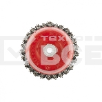 Щетка Matrix для УШМ, 125 мм, М14, Чашка, крученая проволока 0,8 мм, фото3