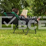 Кресло-шезлонг складное, многопозиционное 160х63,5х109 cм, Camping  Palisad, фото 1
