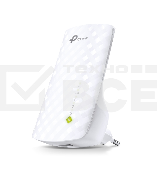 Повторитель беспроводного сигнала TP-Link SOHO RE200 10/100BASE-TX/Wi-Fi белый поставляется без кабеля RJ-45