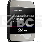 Жесткий диск WD SATA-III 24TB WUH722424ALE6L4 Server Ultrastar DC HC580 (7200rpm) 512Mb 3.5', фото 1