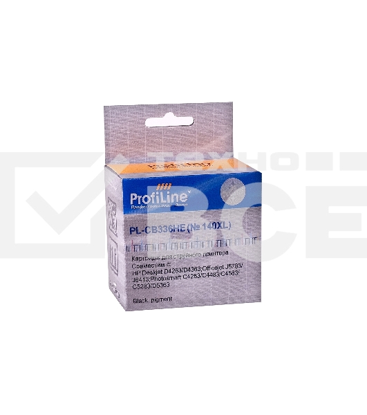 Картридж струйный PL-CB336HE №140XL для принтеров HP DJ D4263/D4363/Officejet J5783/J6413/Photosmart C4283/C4483/C4583/C5283C/D5363 Back пигмент ProfiLine