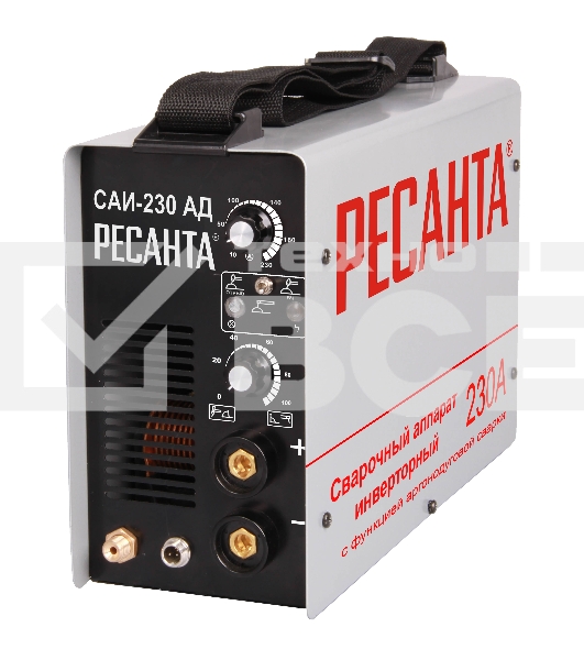 Сварочный аппарат инверторный САИ-230-АД (аргонодуговой) Ресанта