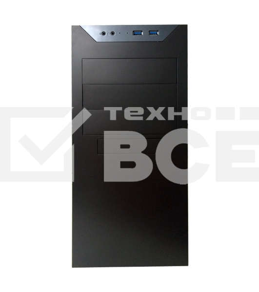 Компьютерный корпус Midi Tower Powerman/InWin BA833BK PM-600ATX-F U3.0*2+A(HD) Mid-ATX [ 6125674]