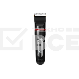 Машинка для стрижки волос Centek CT-2101 (черный) 3 Вт, LED, Li-Ion1200 до 3 часов, USB зарядка, 6 насадок
