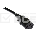Провод Lanmaster LAN-PP13/SHA-2.0-BK проводник.:2 черный 2м, фото3