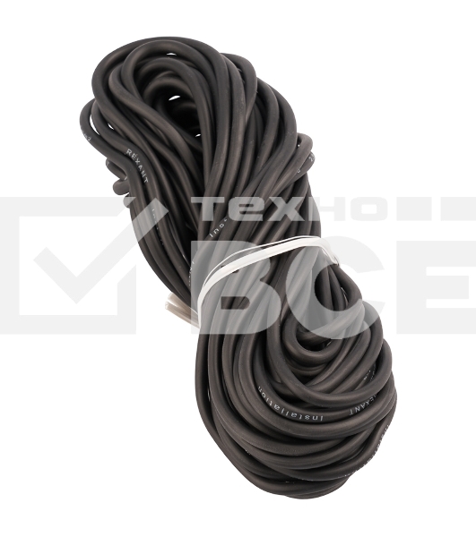 Провод автомобильный ПГВА/ПВАМ Rexant 1х2,50 мм черный, мини-бухта 10 метров