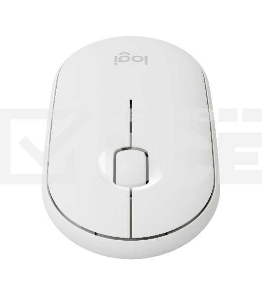 Мышь беспроводная Logitech Pebble M350 белый, 1000 dpi, радиоканал, Bluetooth, USB, кнопки - 3