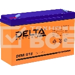 Батарея Delta DTM 612 (6V, 12Ah), фото 1