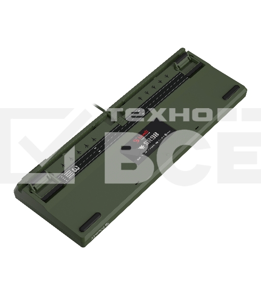 Клавиатура A4Tech Bloody S98 Aviator механическая зеленый USB for gamer LED (S98 AVIATOR)