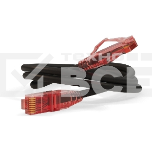 Патч-корд Hyperline PC-LPM-UTP-RJ45-RJ45-C5e-5M-LSZH-BK Патч-корд U/­UTP, Cat.5е, LSZH, 5 м, черный 